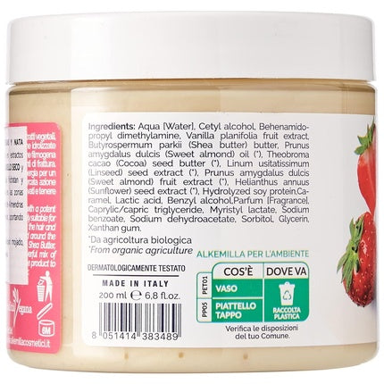 Masca par, Alkemilla, Fragola Panna, 200ml
