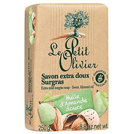 Săpun Le Petit Olivier Extra Gentle cu ulei de migdale dulci, 250g