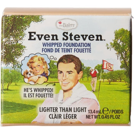 Even Steven Whipped Foundation, theBalm Cosmetics, Lighter Than Light, 13.4 ml, ambalaj carton