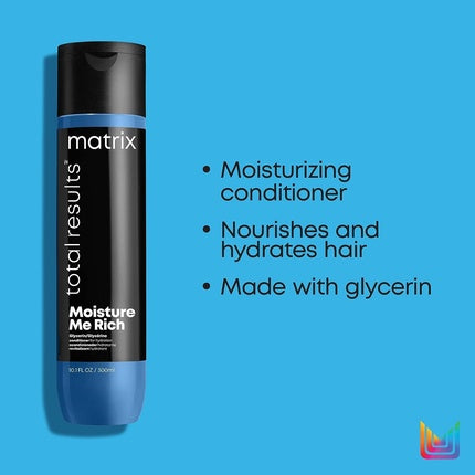 Balsam Matrix Moisture Me Rich, 300ml, albastru
