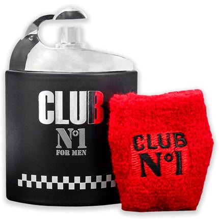 Parfum Bărbați Club N1 EDT Spray, 3.3 oz, Culoare Neagră și Albă