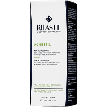 Peeling facial, Rilastil Acnestil, 100g