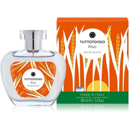 Parfum Tuttotondo Riso, Eau de Toilette, 100ml, design cu spighe de grâu