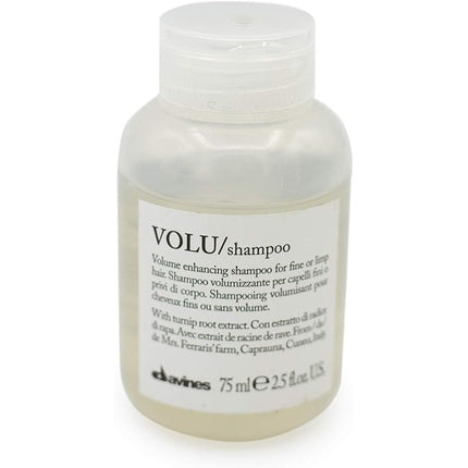 Davines Volu Shampoo Travel Size 75ml, transparent, cu dop flip-top