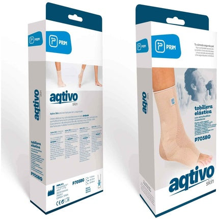 Prim Prim Aqtivo Skin, Bandaj gleznă, Medium, culoare nude