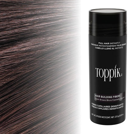 Fibre de păr Toppik, Dark Brown, 55g