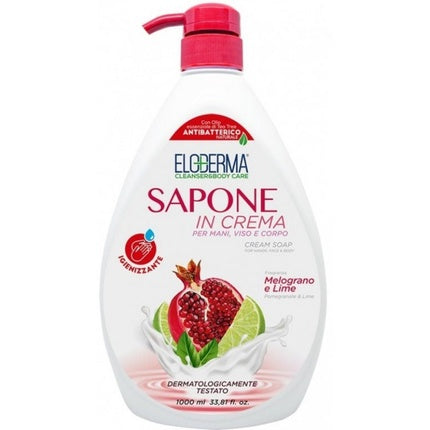 Săpun lichid antibacterian Eloderma, Rodie & Lămâie, 475 g