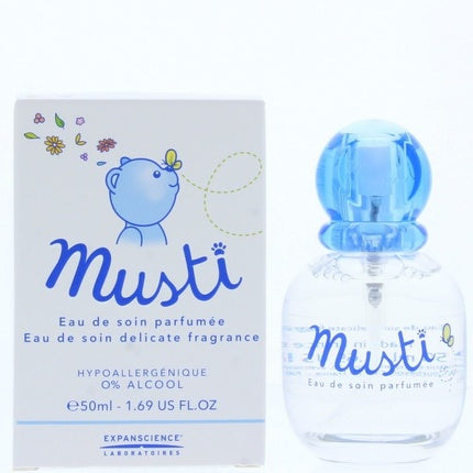 Eau de Soin Parfumée Mustela Musti Hipoalergenică Fără Alcool 50ml