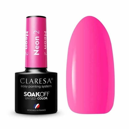 Lac de unghii, Claresa, Neon UV, 5ml