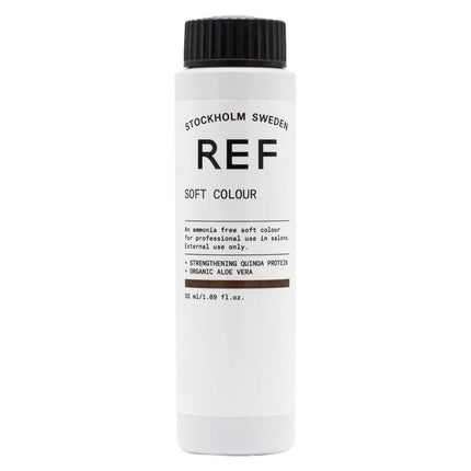Ref Stockholm Soft Colour, Vopsea de păr demi-permanentă, 44 Copper Brown, 50 ml