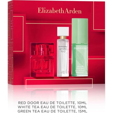 Set Parfumuri, Elizabeth Arden, Red Door-White Tea-Green Tea, 3 piese
