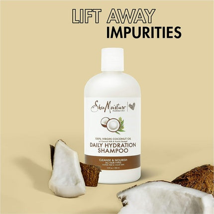 Șampon Shea Moisture Virgin Coconut Oil 384ml