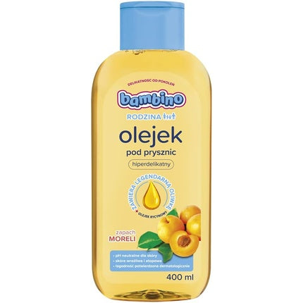 Ulei de duș Bambino, Family, caise, 400ml
