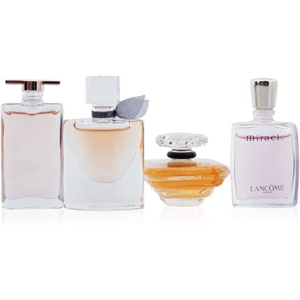 Set cadou parfum, Lancôme, Idole La Vie Est Belle Tresor Miracle, 4 x 19 ml