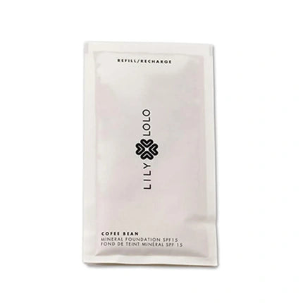 Fond de ten lichid, Lily Lolo, Coffee Bean Base Relleno, SPF 15, mineral
