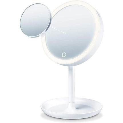 Oglindă cosmetică, Beurer, BS 45, cu LED, alb