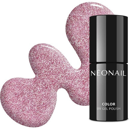 Lac de unghii UV, Néonail, Pink Glitter, 7.2ml