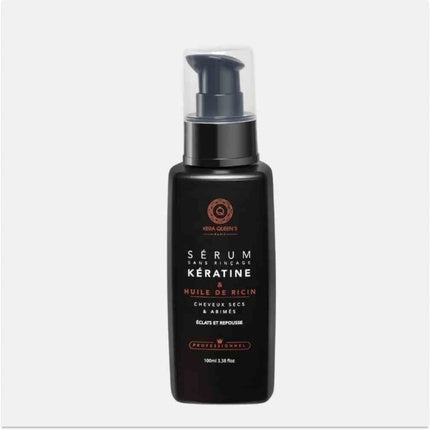 Set Tratamente Păr, KeraQueen, Keratină și Ulei de Ricin, 100ml