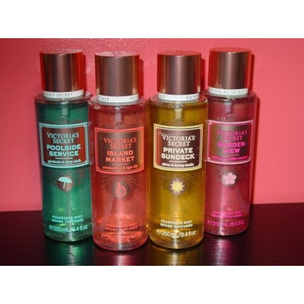 Set Fragrance, Victoria's Secret, 4 sticle, colorate