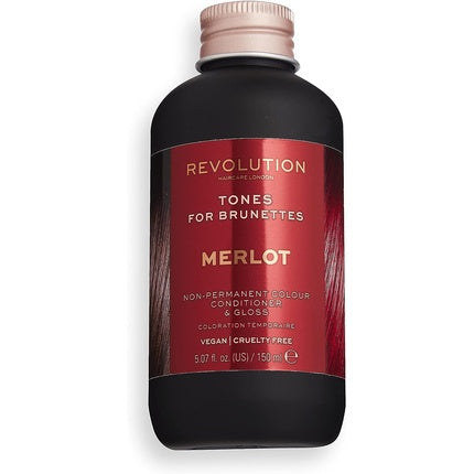 Colorant păr, Revolution Beauty, Tones for Brunettes Merlot, 150ml