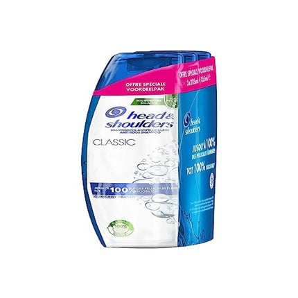 Șampon Anti-Mătreață Head & Shoulders Classic, 285ml, Pack de 3