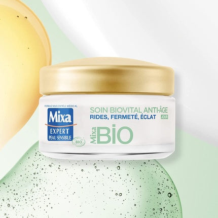 Cremă de Zi Anti-Aging Mixa Expert Peau Sensible Biovital, 200g