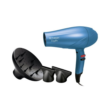 Aspirator de păr Ga.Ma Leggero Ion 4D Therapy 2400W, Albastru