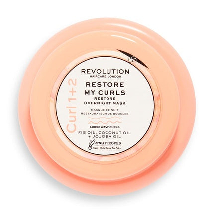 Masca pentru bucle, Makeup Revolution, Restore My Curls, 220ml