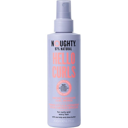 Set produse styling Noughty, pentru par cret si ondulat