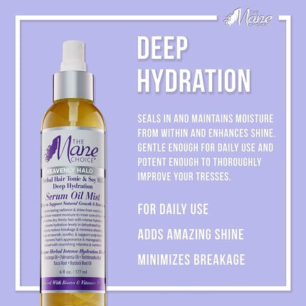 Ser spray, The Mane Choice, 177ml, sticlă, capac alb