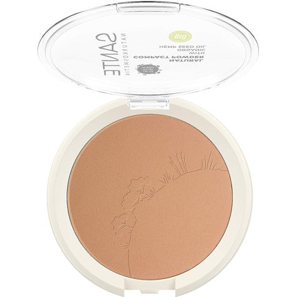 Pudră compactă, Sante Naturkosmetik, 03 Warm Honey, 9g