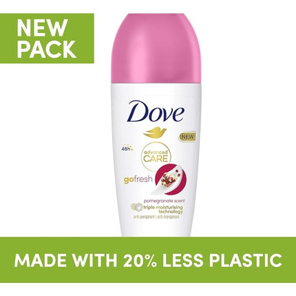 Deodorant roll-on, Dove, Advanced Care Go Fresh, rodie, 50ml