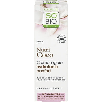 Léa Nature Nutri Coco Cremă de Față Hidratantă, 50 ml
