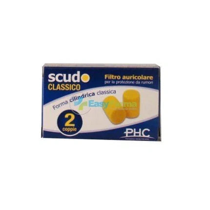 Filtre auriculare, Pasquali Healthcare, Scudo Clasic, culoare galbenă, conținut 2 perechi