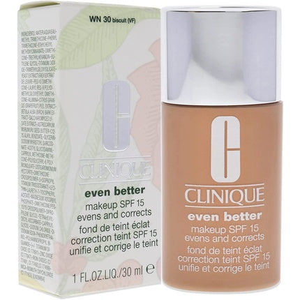 Fond de ten, Clinique, Even Better, SPF15, biscuit
