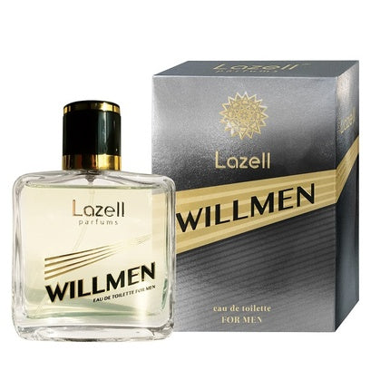 Eau de Toilette Lazell Willmen pentru bărbați, 100ml, transparent