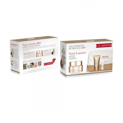 Set Cosmetice Clarins Nutrilumiere Night, 50ml + 15ml + 5ml