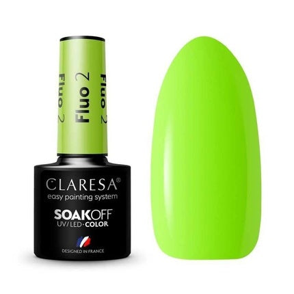 Lac de unghii, Claresa, fluo UV, 5ml