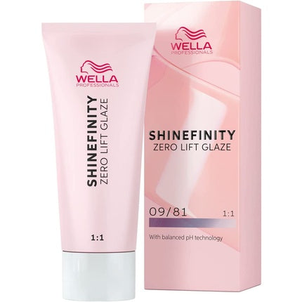 Vopsea de păr, Wella, Shinefinity Platinum Opal 09/81, 60ml