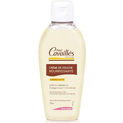 Crema de duș Rogé Cavaillès cu unt de karité și magnolie, 75ml