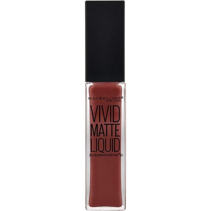 Ruj lichid, Maybelline New York, Color Sensational Vivid Matte, Coffee Buzz