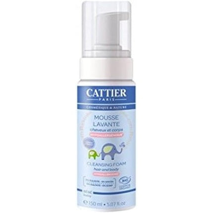 Spumă Curățare Corp și Păr, Cattier, 150ml