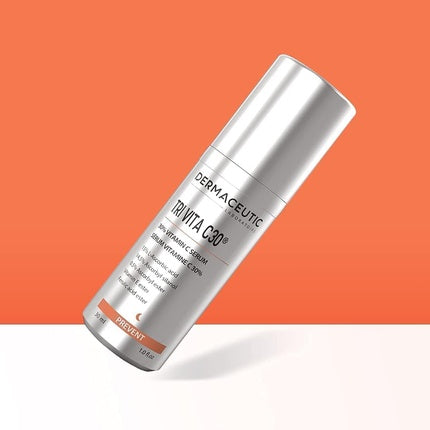 Ser antirid, Dermaceutic Tri Vita C30, vitamina C si E, 30ml