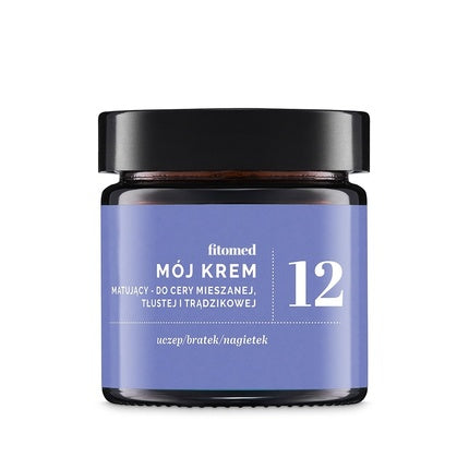 Cremă matifiantă Fitomed My Cream No.12 pentru piele mixtă și grasă, 55g