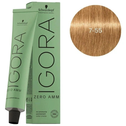 Vopsea de păr Schwarzkopf Igora, blond mediu intens auriu, 60 ml