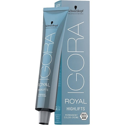 Vopsea de păr permanentă, Schwarzkopf Igora Royal, 10-1 Ultra Blonde Cendre, 60ml
