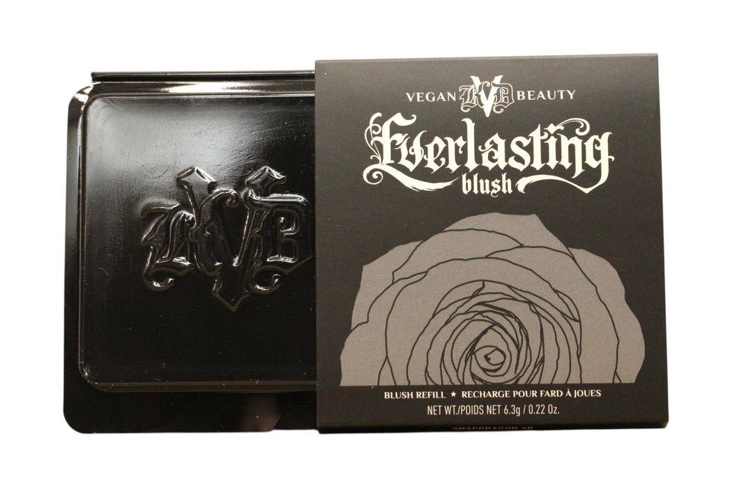 Pudră de obraz Kat Von D Everlasting Blush, nuanța Snapdragon, refill, 6,2 g