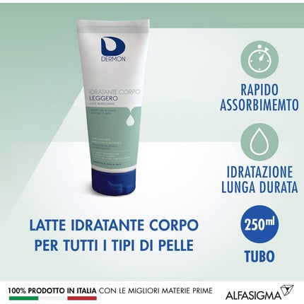 Dermon Moisturizing Body Light Reintegrating Milk 250 ml