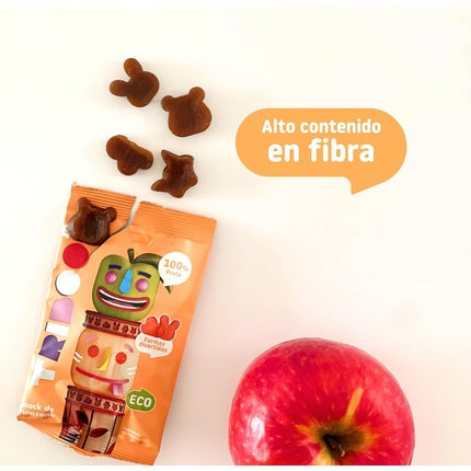 Snack dentar Smileat, Mela Eco, Gust de măr, 25g