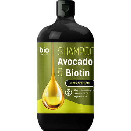 Șampon Bio Naturél Avocado & Biotin, pentru toate tipurile de păr, 946 ml